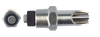 Abreuvoirs 1/2'' hexagonaux en acier inoxydable pour porcelet
